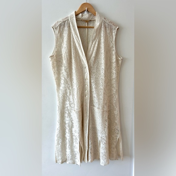 April Cornell Tops - APRIL CORNELL Cotton Lace Sleeveless Tunic | XL